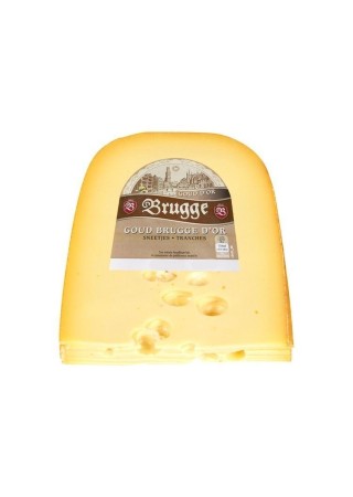 Brugge Goud fromage tranches ± 375 gr BELGE CHOCKIES