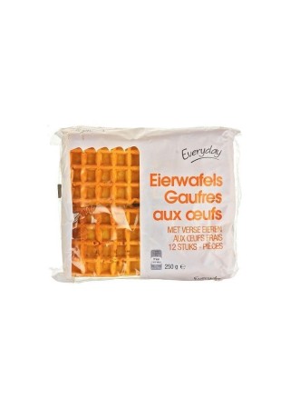 Everyday 12 gaufres aux oeufs 250 gr CHOCKIES EPICERIE