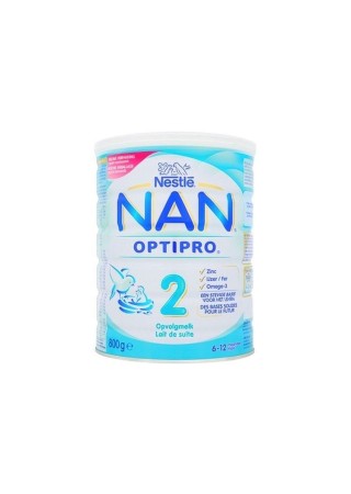 Nestle Nan Optipro 2 lait de suite 6-12M 800 gr CHOCKIE