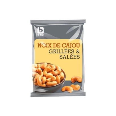 Boni Selection noix cajou grillées salées 200 gr CHOCKI