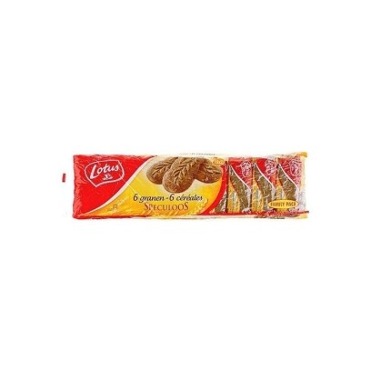 Lotus spéculoos 6 céréales 18x2 pc 450 gr CHOCKIES