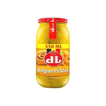 Devos Lemmens pickles Belge 550 ml