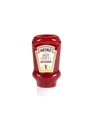 Heinz Hot Chili ketchup Top Down 400ml - CHOCKIES BELGE