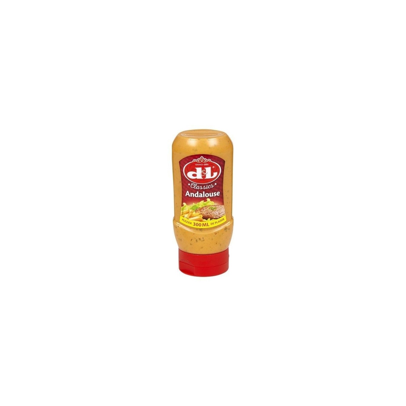 Devos Lemmens sauce andalouse Classic TD 300 ml BELGE CHOCKIES