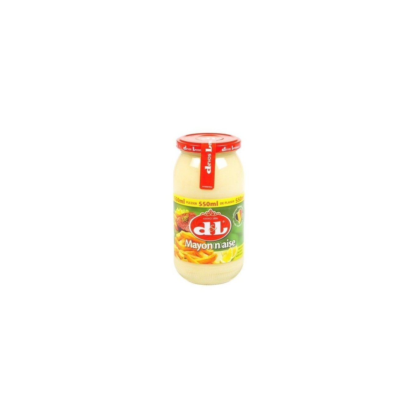 Devos Lemmens mayonnaise citron 550 ml BELGE CHOCKIES