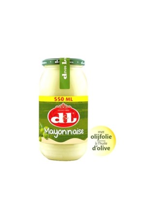 Devos Lemmens mayonnaise huile olive 550 ml