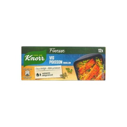 Knorr Fineese bouillon poisson 12 cubes