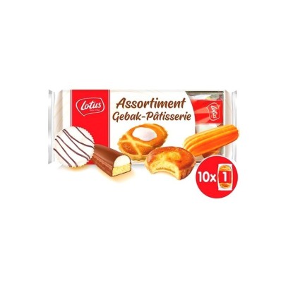 Lotus 10 pâtisseries assortiment 385 gr