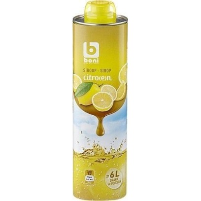 Boni Selection sirop citron 75cl - épicerie chockies