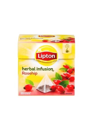 Lipton Herbal infusion Églantier 20 pc EPICERIE CHOCKIE