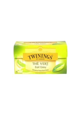 Twinings de Londres thé vert Earl Grey 25 pc