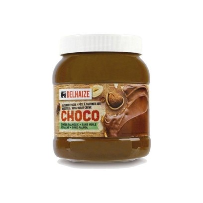 Delhaize chocolat à tartiner noisettes 750 gr CHOCKIES