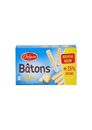 Delacre batons au fromage Gouda 75 gr