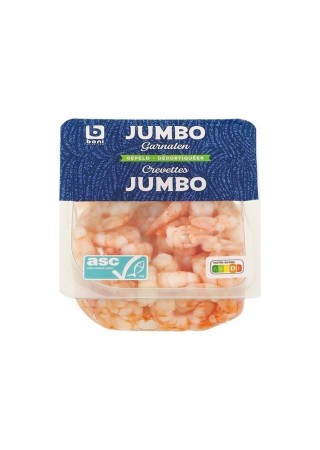 Boni Selection crevettes roses jumbo 150 gr