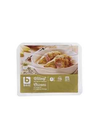 BONI SELECTION chicons jambon fromage 400 gr  - 1