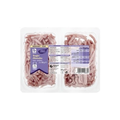 Boni Selection allumettes de jambon cuit 2x 100 gr  - 1