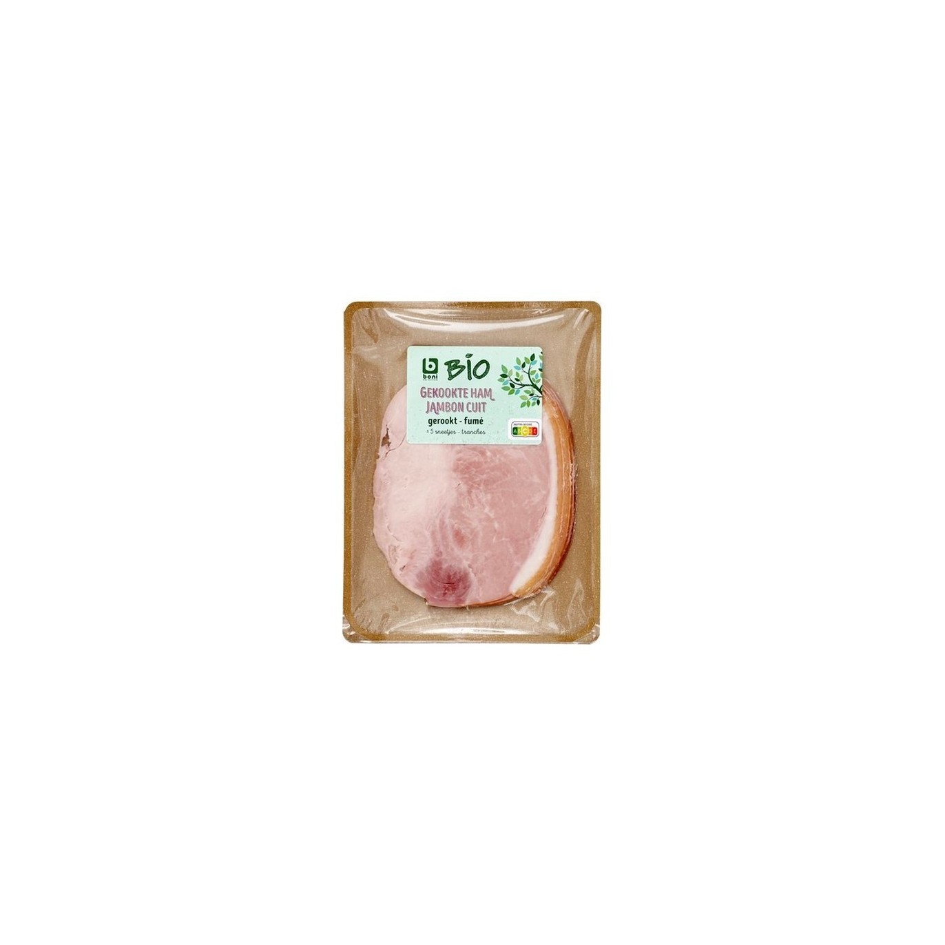 Boni Selection BIO jambon cuit fumé 5 tranches 150 gr
