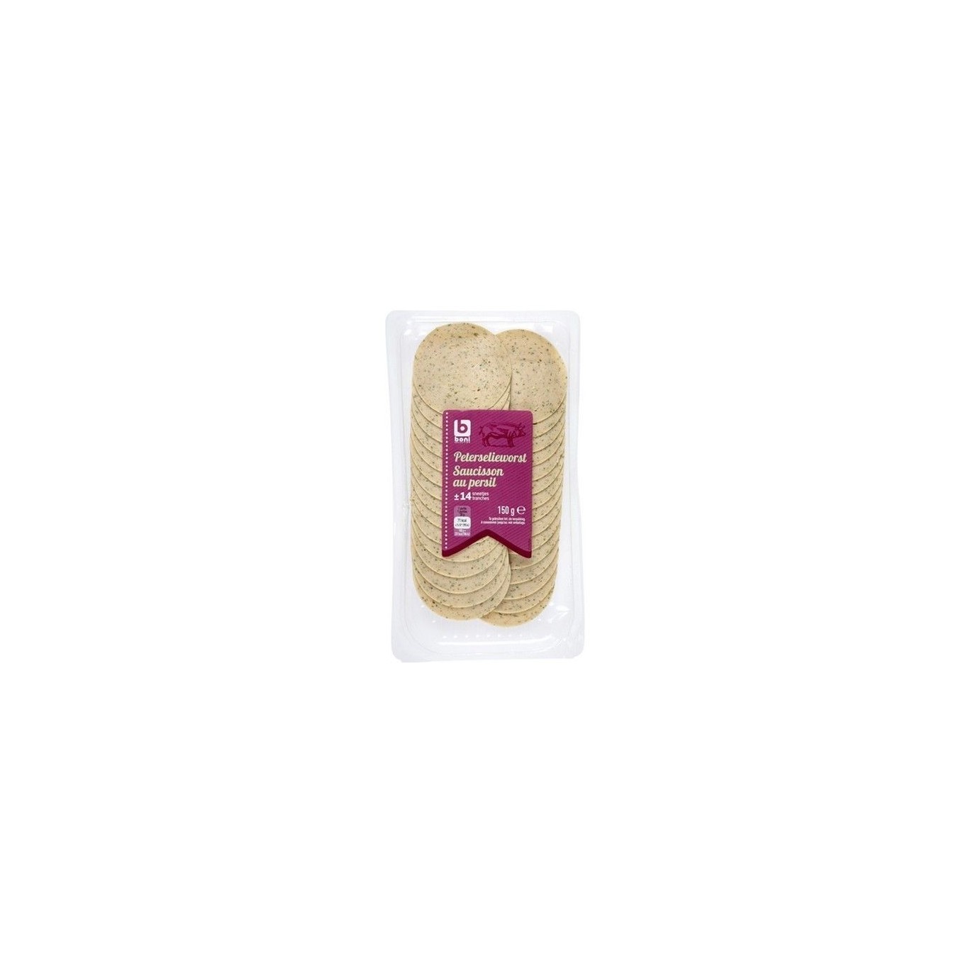 Boni Selection saucisson persil tranches 150 gr