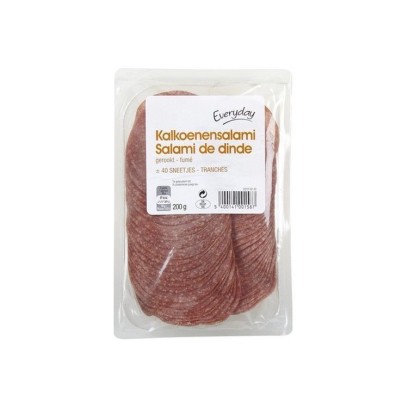 Everyday salami de dinde tranches 200 gr