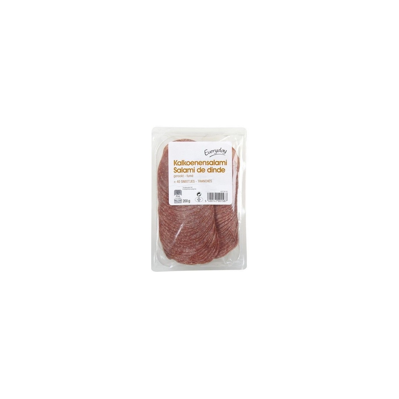 Everyday salami de dinde tranches 200 gr