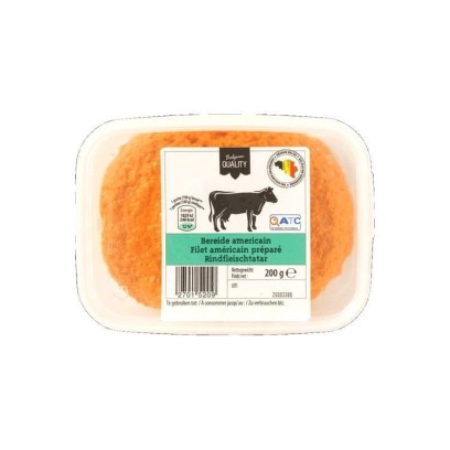 A - Filet américain préparé 200 gr