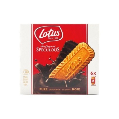 D - Lotus spéculoos biscuit chocolat noir 162 gr CHOCKIE
