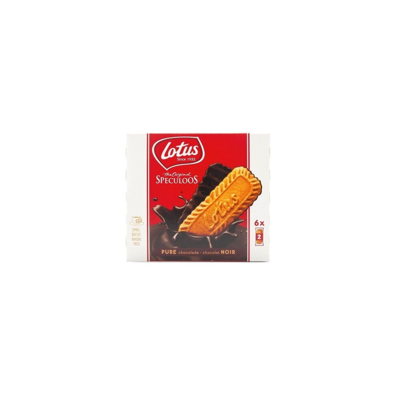 D - Lotus spéculoos biscuit chocolat noir 162 gr CHOCKIE