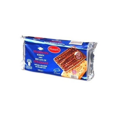 A - Monarc biscuits de l'étudiant chocolat 330 gr Chocki