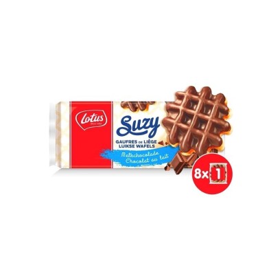 Lotus 8 gaufres Liège Suzy chocolat lait 460 gr