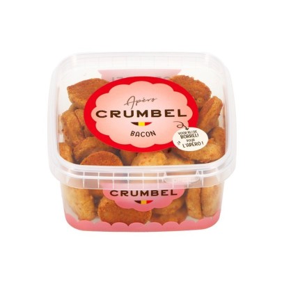 Crumbel biscuit apéritif bacon 150 gr