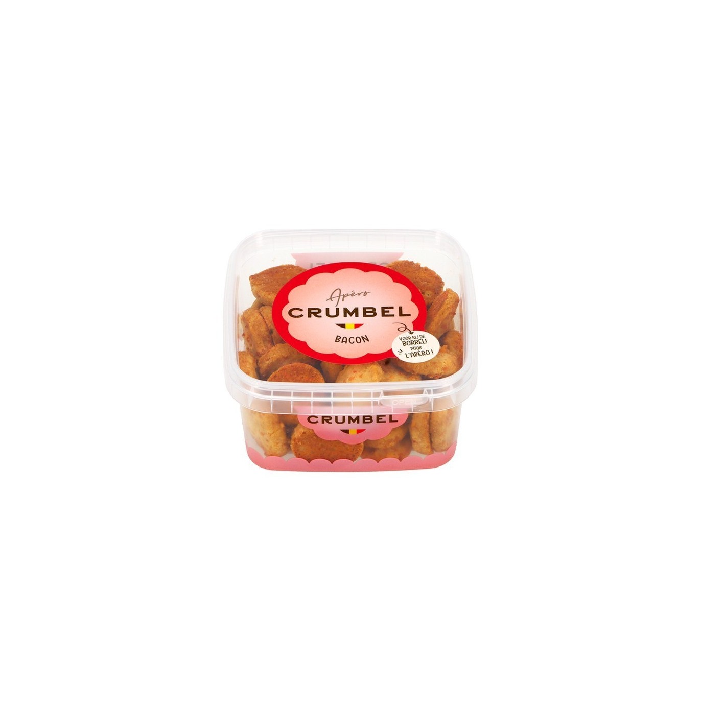 Crumbel biscuit apéritif bacon 150 gr
