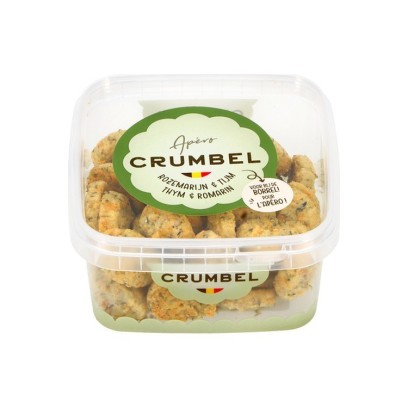 Crumbel biscuit apéritif romarin thym 150 gr