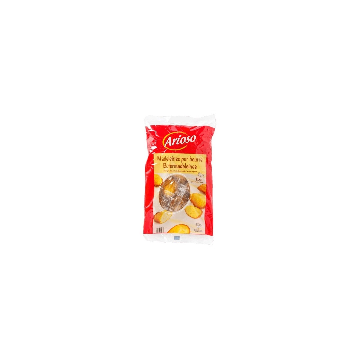 Arioso 15 Madeleines pur beurre 420 gr