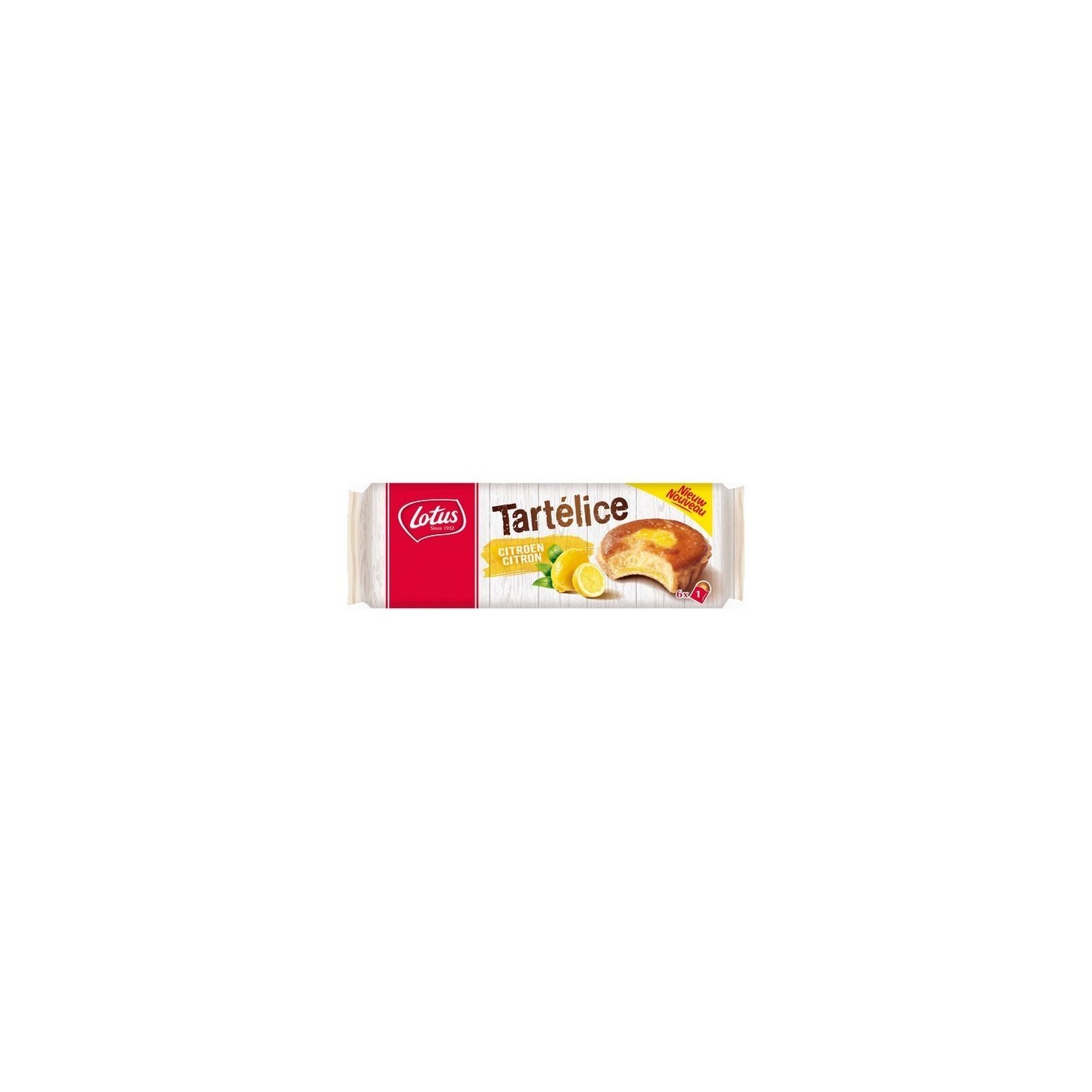 Lotus 6 Tartélice citron 345 gr