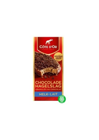 Cote d'Or granulés chocolat lait 200 gr