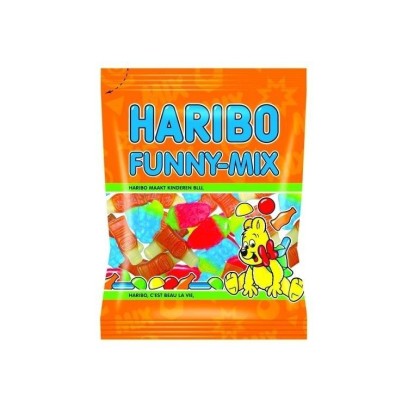 Haribo Funny mix 500 gr EPICERIE BELGE CHOCKIES