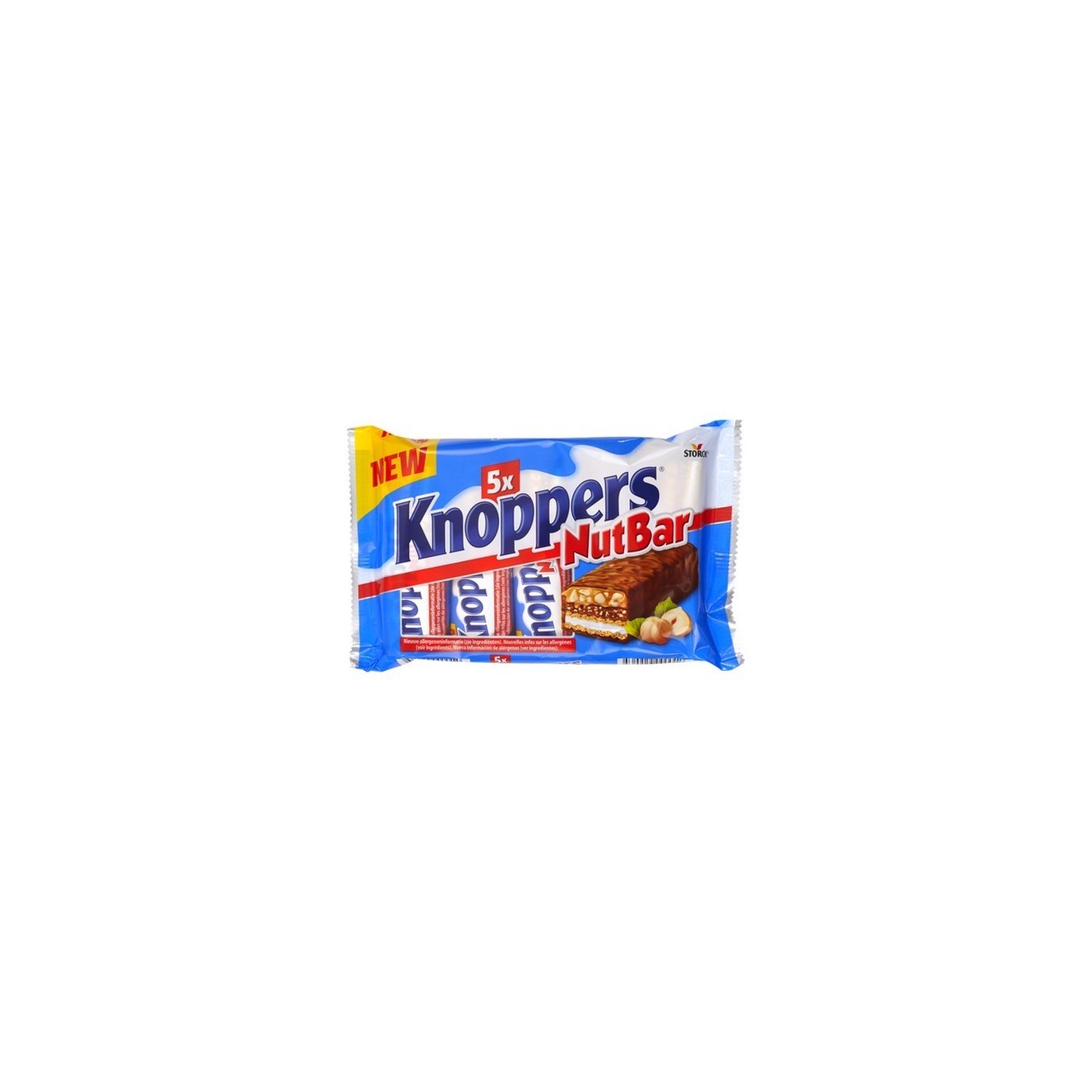 Knoppers nutbar 5x 40 gr