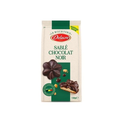 Delacre Sablé chocolat noir 130 gr