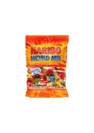 Haribo World Mix 400 gr EPICERIE BELGE CHOCKIES