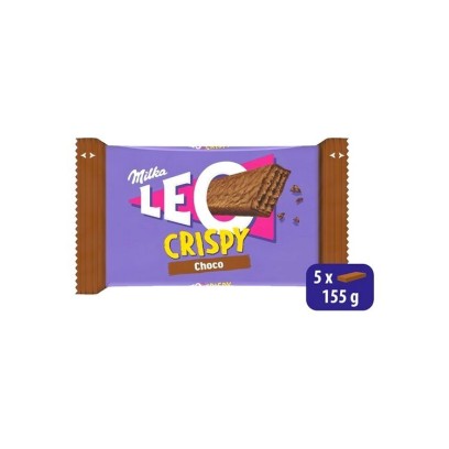 Milka Leo Crispy wafer choco 5x 31 gr