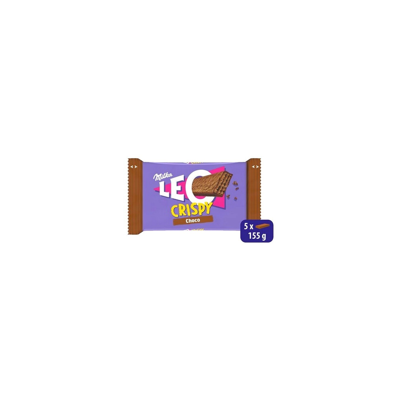 Milka Leo Crispy wafer choco 5x 31 gr