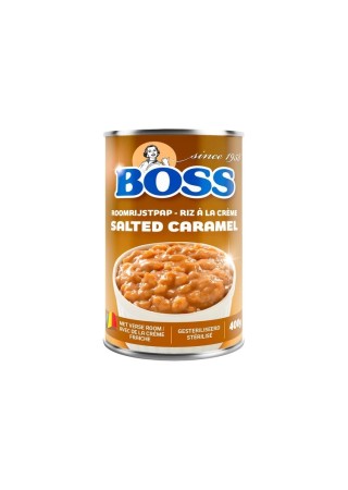 D - Boss riz à la crème goût caramel salé 400 gr