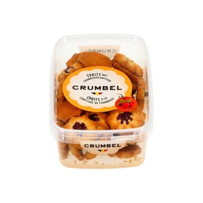 Crumbel Sprits confiture framboise 300 gr