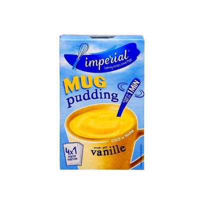 Impérial MUG pudding vanille 4x 1 portion 152 gr