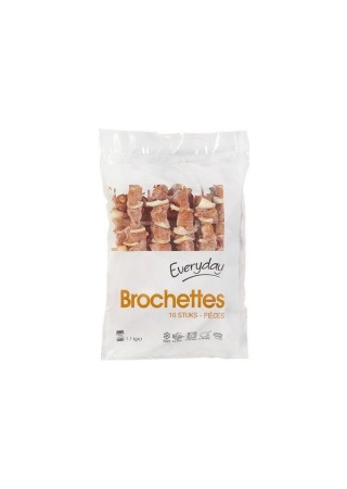 Everyday brochettes viande porc 10x 110 gr