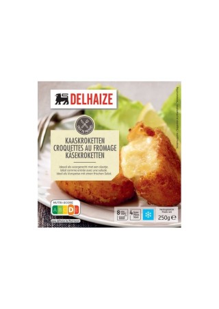 Delhaize 4 croquettes fromage 250 gr