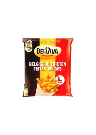 Belviva - Lutosa frites belges taille L 2 kg