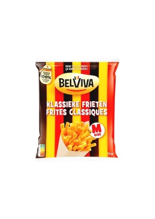 Belviva frites classiques taille M 2 kg