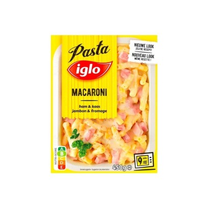 Iglo macaroni jambon fromage 450 gr