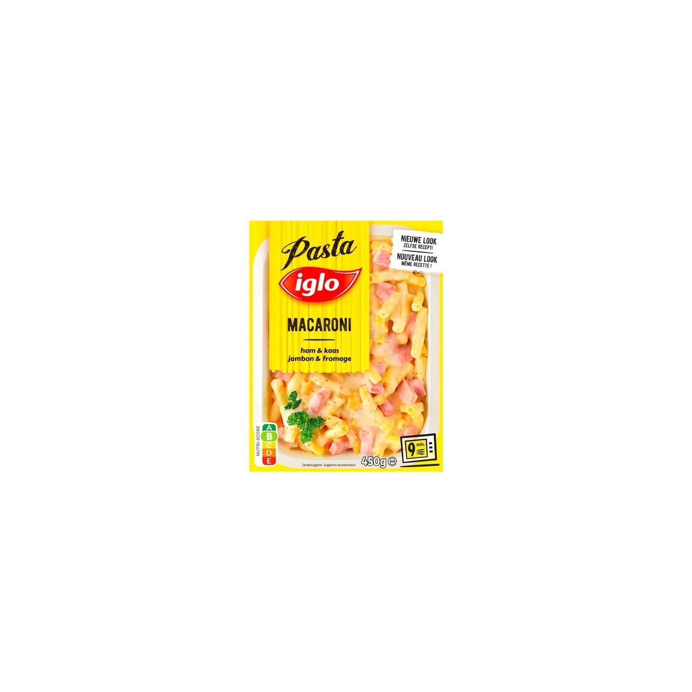 Iglo macaroni jambon fromage 450 gr